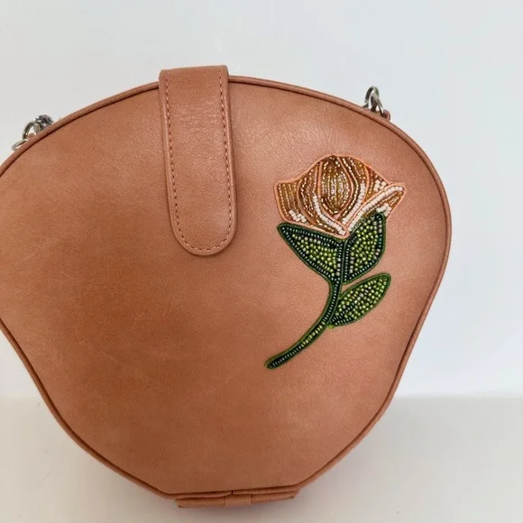 ECU! Mary Frances Pink Petals Evening Bag - Picture 3 of 7